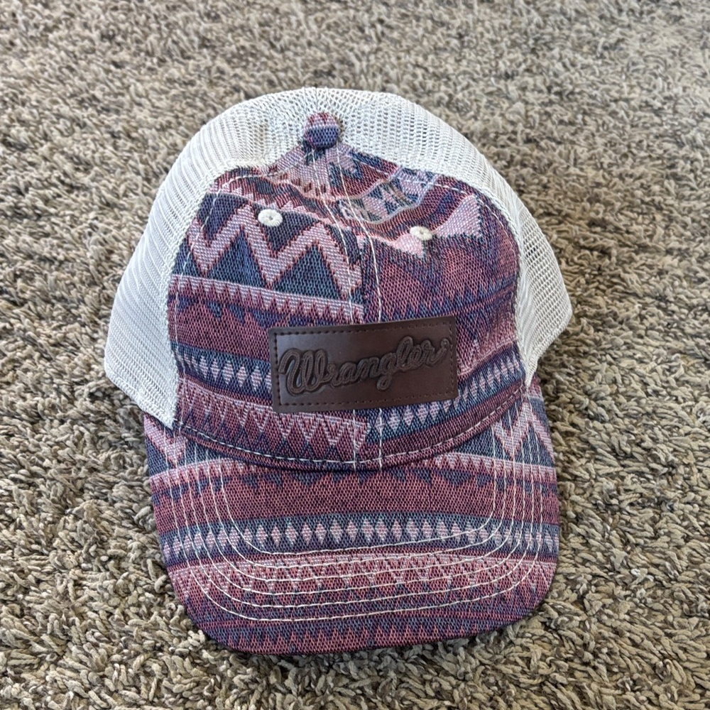 Wrangler Multicolor Patterned Cap